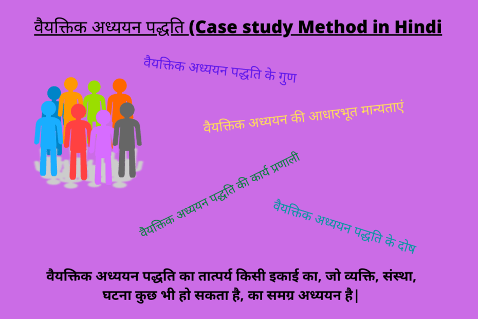 वैयक्तिक अध्ययन पद्धति (Case study Method in Hindi
